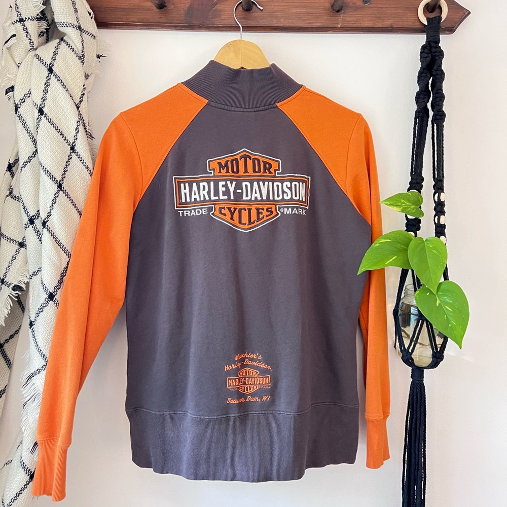 Harley-Davidson Women’s Zip Up Crewneck